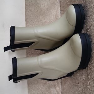 Sorel Joan Rain Chelsea Beige EUC WO's 9